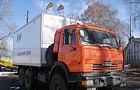 Автолаборатория службы связи