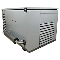 Бензиновый генератор FUBAG BS 9000 A ES в супертихом зимнем кожухе 1400SS RAL 7024