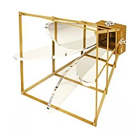 Антенна рупорная четырехгребневая QRH400