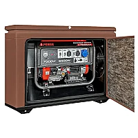 Генератор A-iPower A7000EAX в тихом зимнем кожухе 1200 RAL 8017