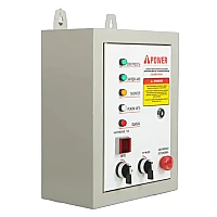 Генератор A-iPower A9000EAX в тихом зимнем кожухе 1200 RAL 8019 + блок автозапуска A-iPower 230 В, 50 А